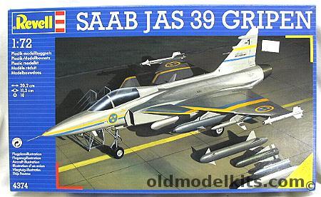 Revell 1/72 Saab JAS-39 Gripen, 4374 plastic model kit